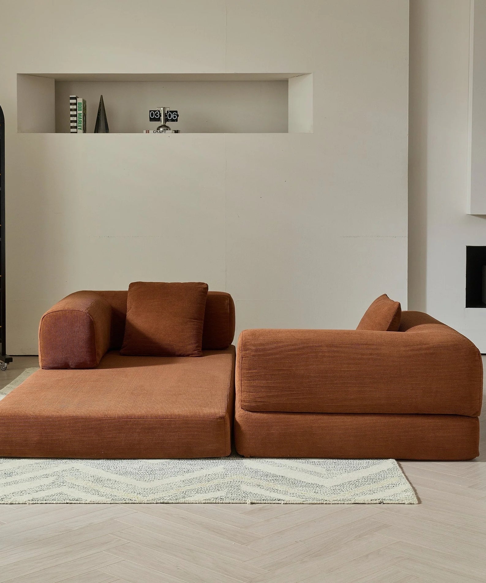 Trendy sofa in several colors and shapes