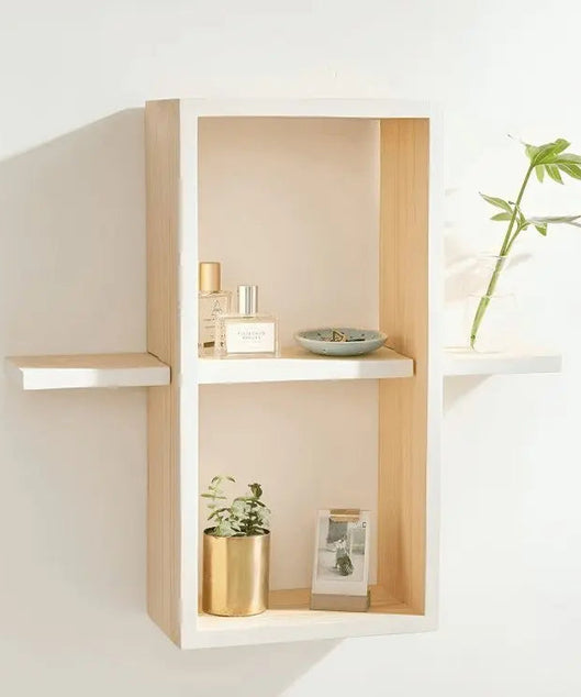 رف معلق خشب موسكي 35*14*65 سم - ROD83 - Homix