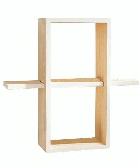 رف معلق خشب موسكي 35*14*65 سم - ROD83 - Homix