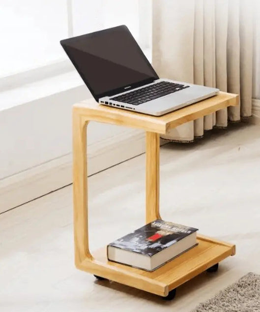 ترابيزة جانبية متحركة 35*40*70 سم - ROD116 - Homix