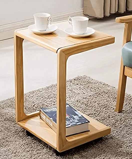 ترابيزة جانبية متحركة 35*40*70 سم - ROD116 - Homix