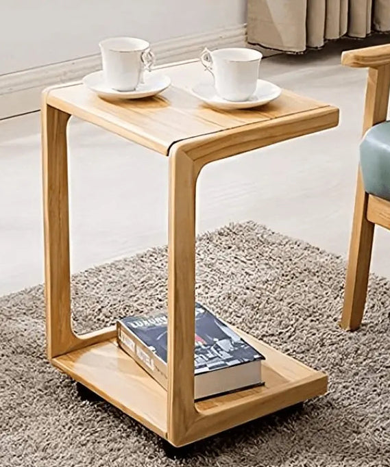 ترابيزة جانبية متحركة 35*40*70 سم - ROD116 - Homix