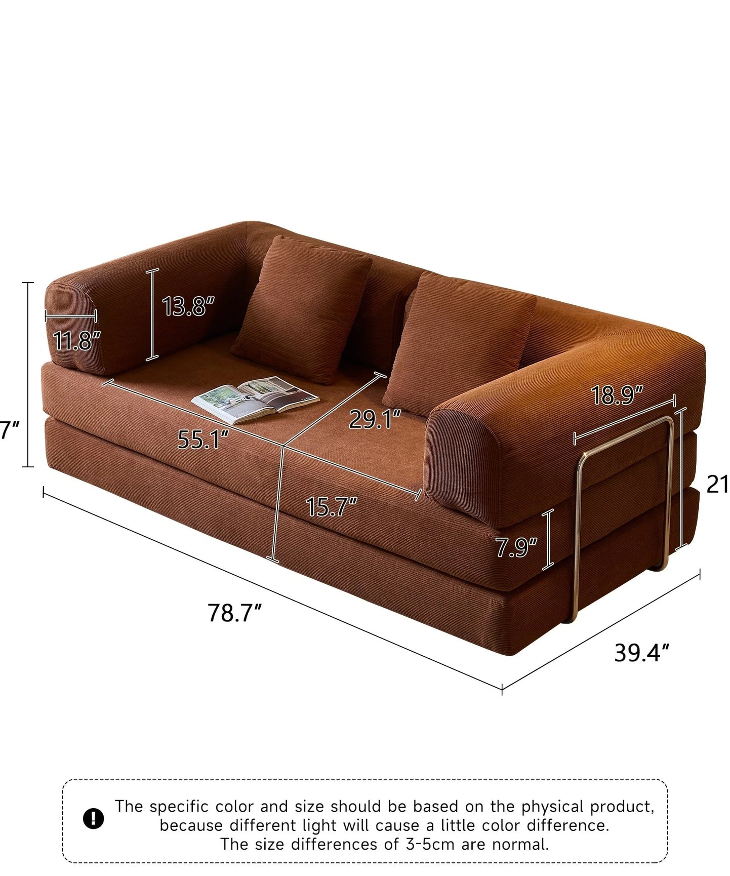 كنبة ترندي بعدة الوان واشكال