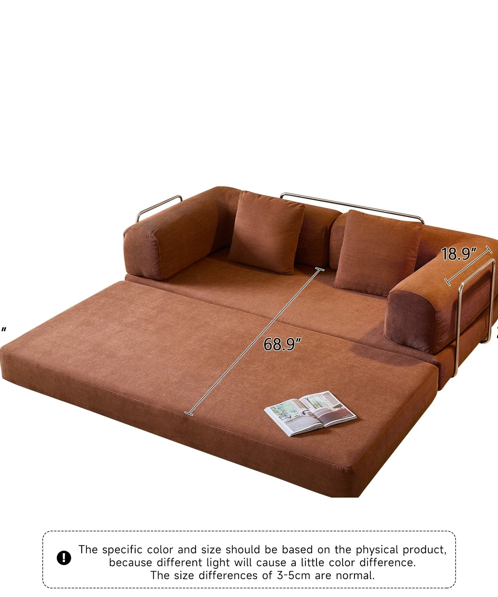 Trendy sofa in several colors and shapes