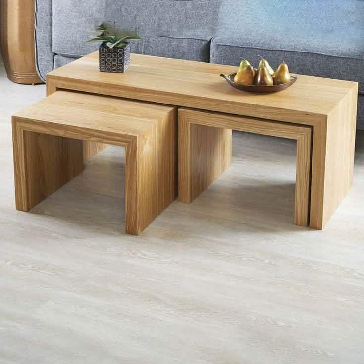 ثلاث ترابيزات متداخلة 40*120*40 سم - ROD15 - Homix