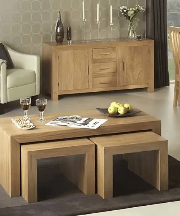 ثلاث ترابيزات متداخلة 40*120*40 سم - ROD15 - Homix