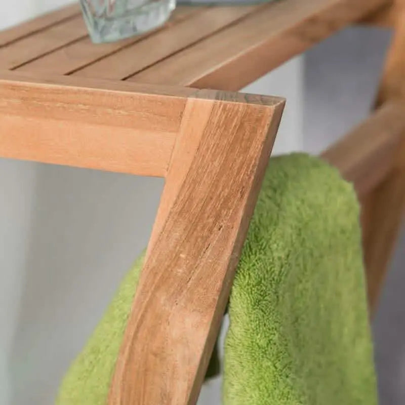 تسوق الأن من هومكس  علاقة مزودة برف خشب موسكي 40*18*90 سم - ROD71 بأفضل سعر وأفضل جودة 