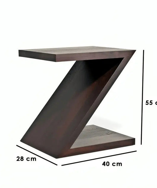 ترابيزة جانبية خشب عزيزي 40*28*55 سم - ROD101 - Homix