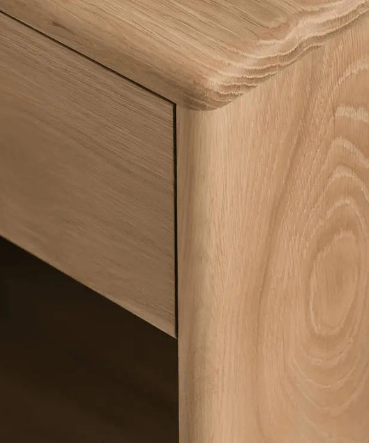 كومود خشب سويد طبيعي 40*29*50 سم - ROD269 - Homix