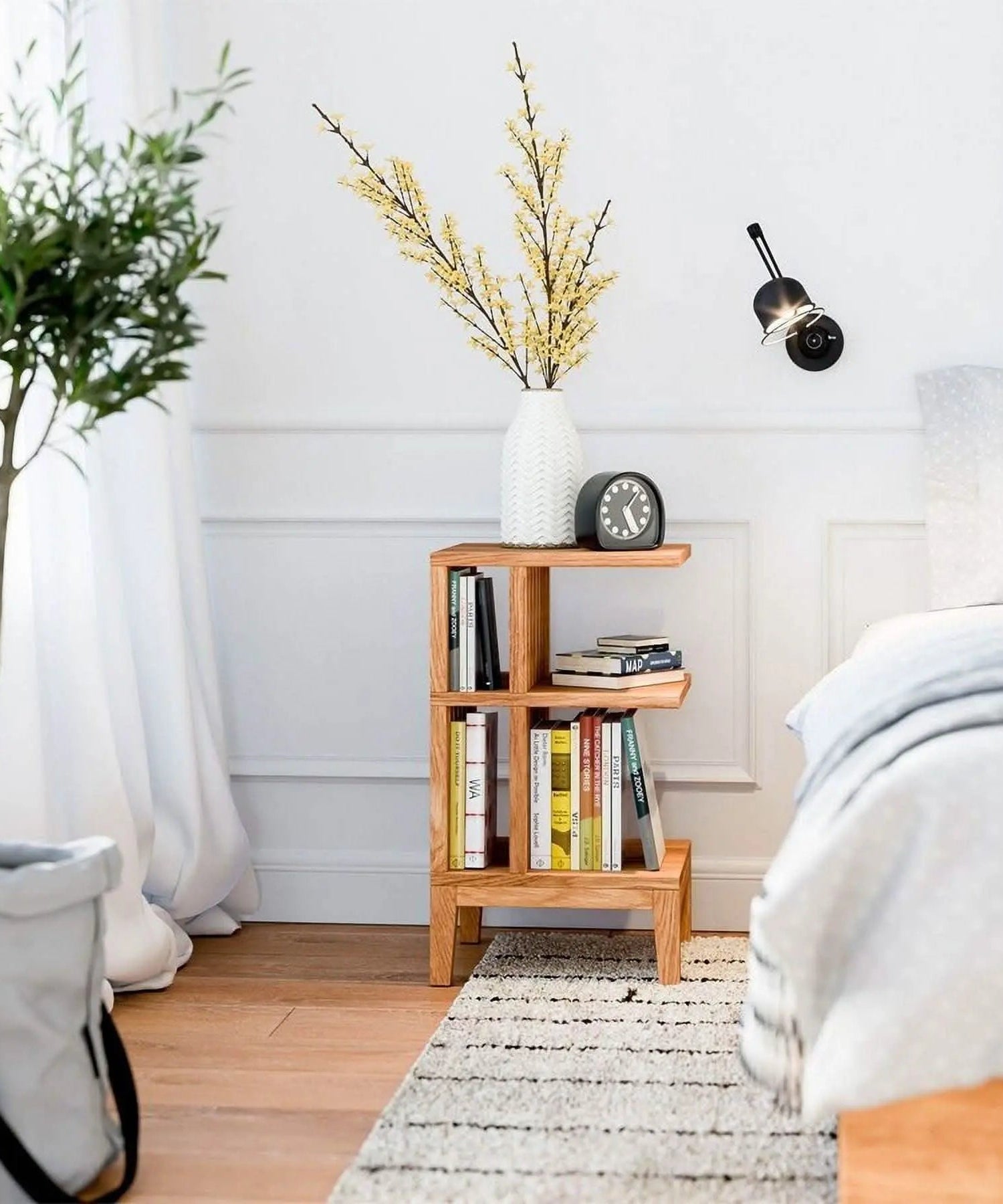 تسوق الأن من هومكس  كومود خشب سويد طبيعي 40*29*60 سم - ROD248 بأفضل سعر وأفضل جودة 