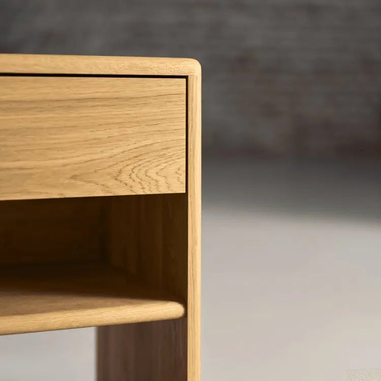 كومود خشب سويد طبيعي 40*29*60 سم - ROD268 - Homix