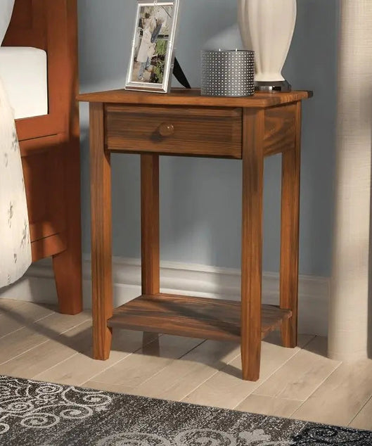 كومود خشب سويد طبيعي 40*29*63 سم - ROD250 - Homix