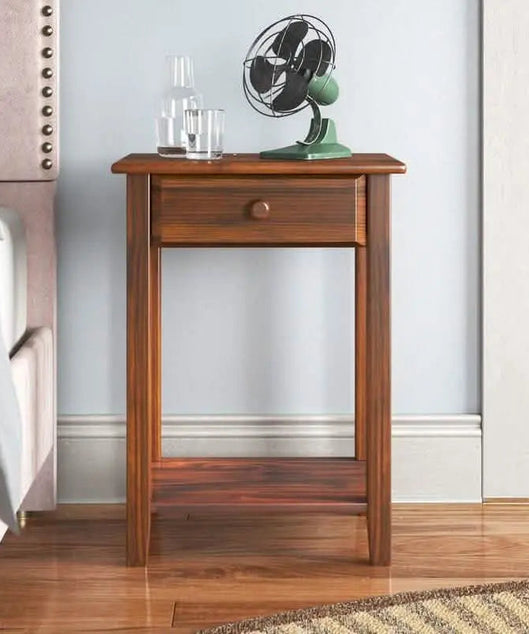 كومود خشب سويد طبيعي 40*29*63 سم - ROD250 - Homix