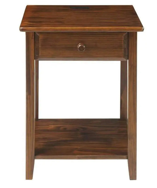 كومود خشب سويد طبيعي 40*29*63 سم - ROD250 - Homix