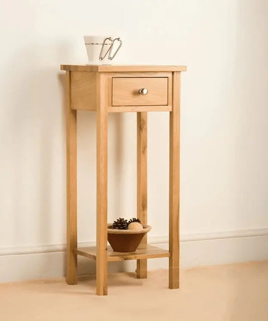 كومود خشب سويد طبيعي 40*29*70 سم - ROD249 - Homix