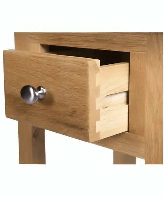 كومود خشب سويد طبيعي 40*29*70 سم - ROD249 - Homix