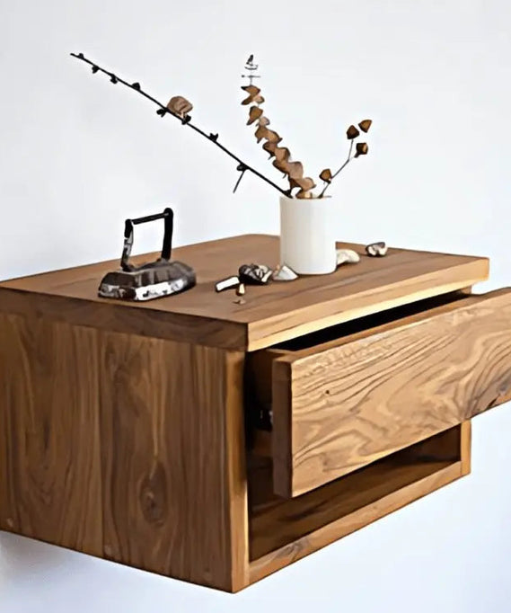 كومود خشبي معلق 40*30*28 سم - ROD264 - Homix