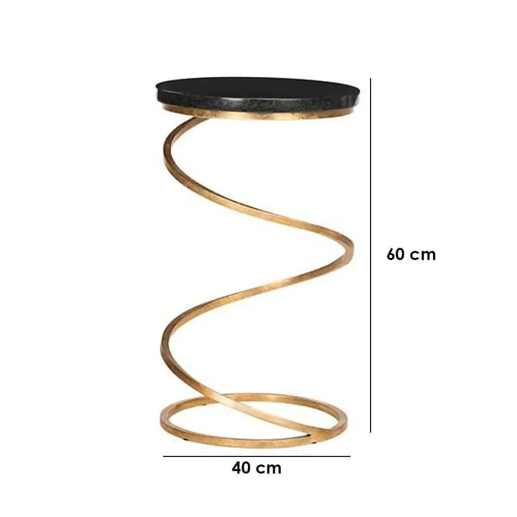 NArt107- ترابيزة جانبية مموجة