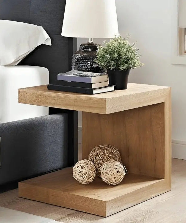 ترابيزة جانبية خشب موسكي 40*40*40 سم - ROD111 - Homix