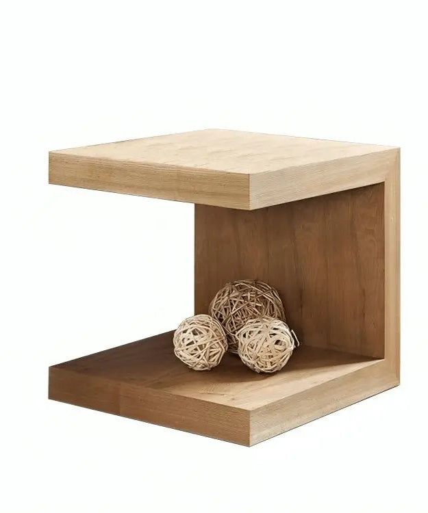 ترابيزة جانبية خشب موسكي 40*40*40 سم - ROD111 - Homix