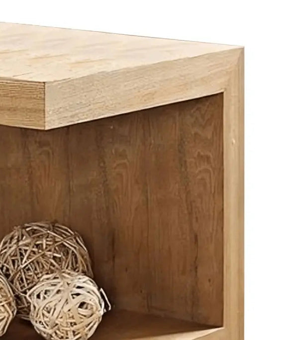 ترابيزة جانبية خشب موسكي 40*40*40 سم - ROD111 - Homix