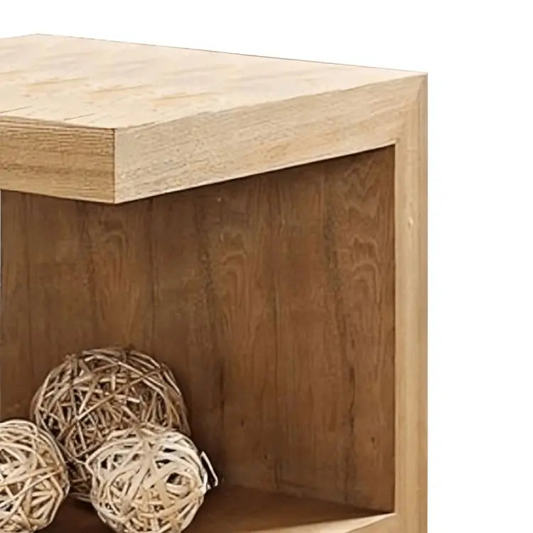 ترابيزة جانبية خشب موسكي 40*40*40 سم - ROD111 - Homix