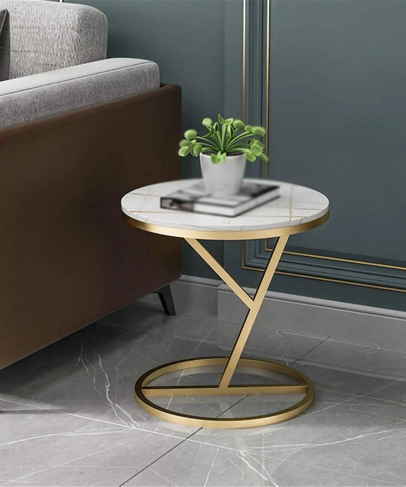 NArt119- ترابيزة جانبية دائرية