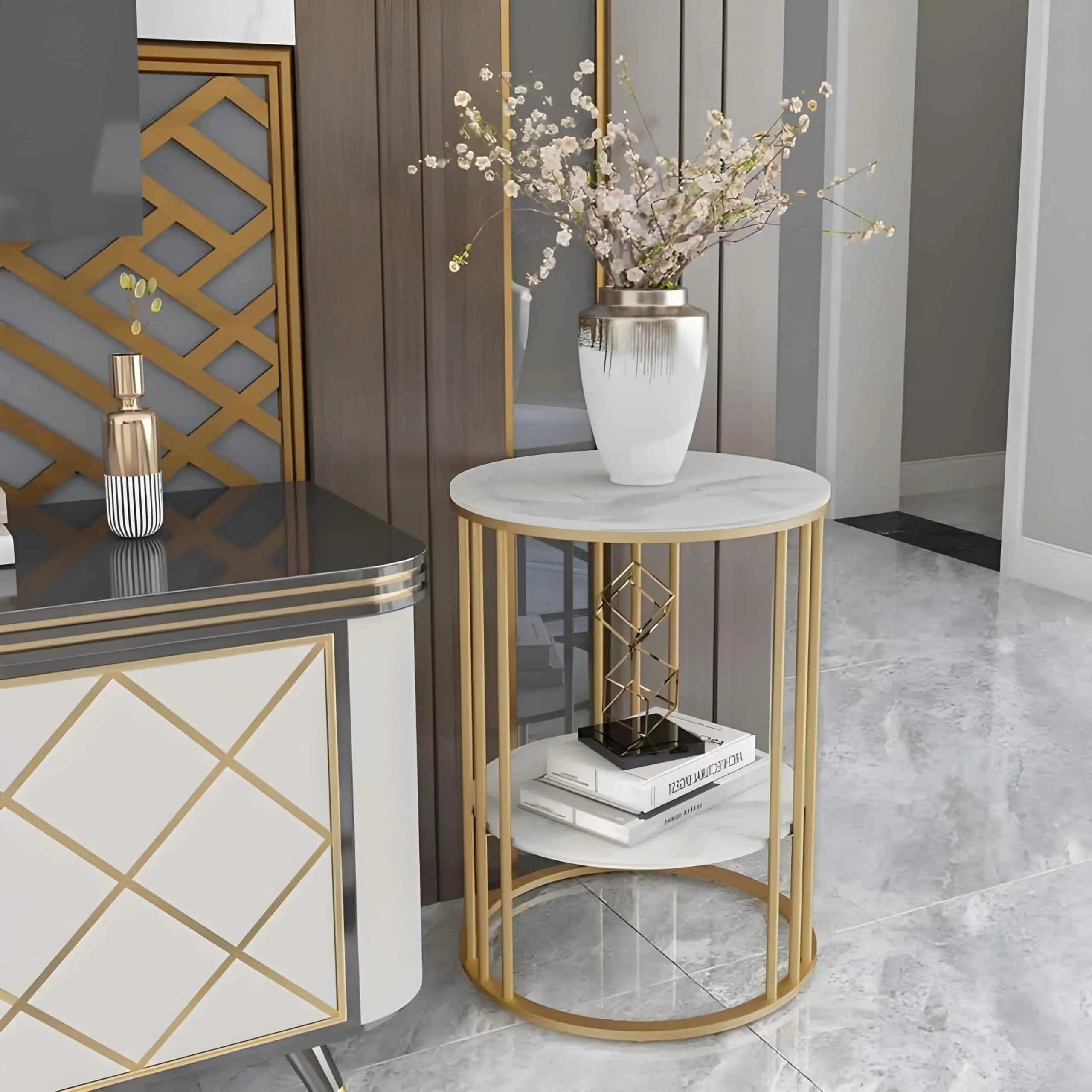 NArt78 - ترابيزة جانبية معدن