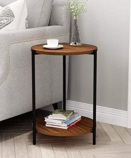 NArt29- ترابيزة جانبية برف خشب