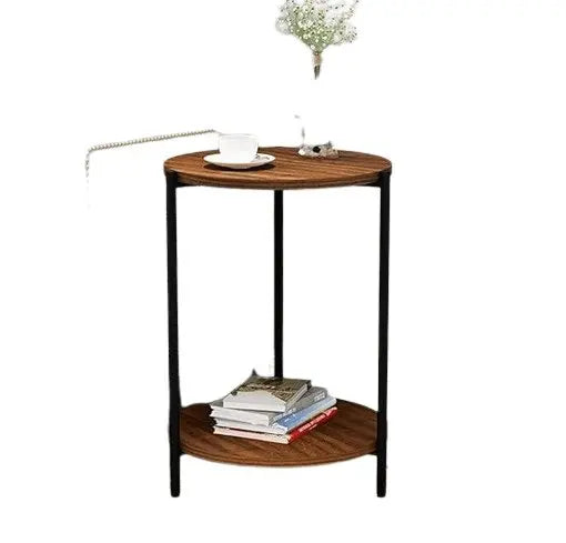 NArt29- ترابيزة جانبية برف خشب