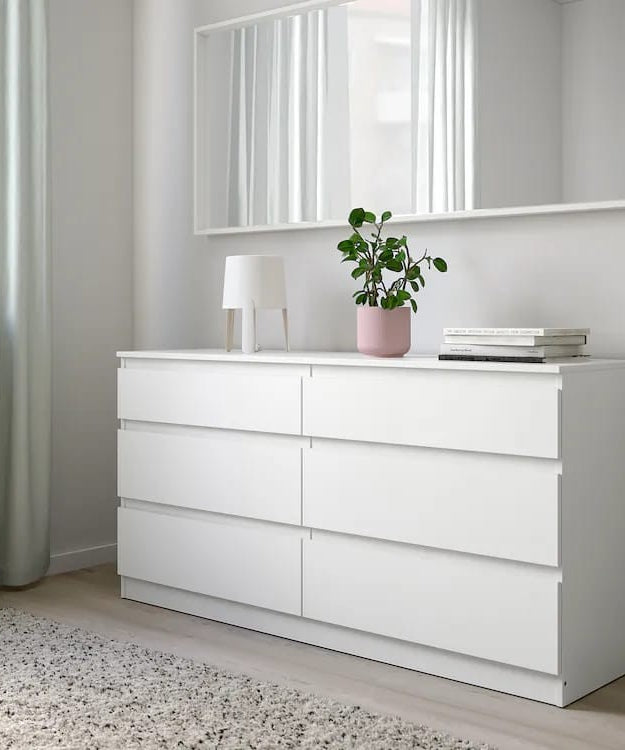 ART.W.AW6014 - وحدة ادراج بيضاء