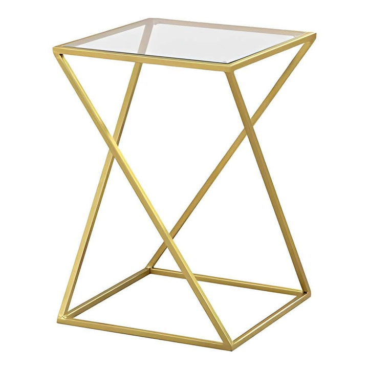NArt197 - Glass Side Table