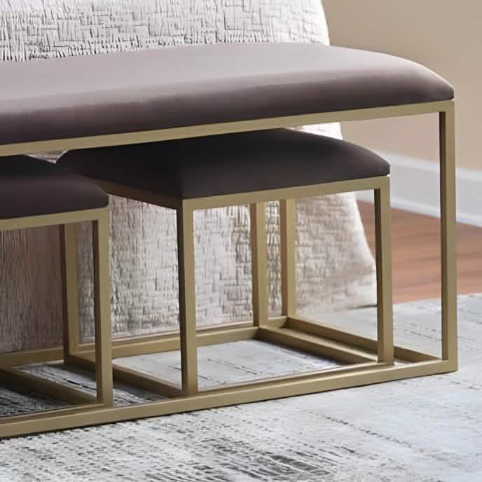 NArt223 - بانكيت معدن ذهبي