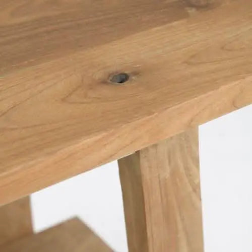 كومود خشب سويد طبيعي 43*29*55 سم - ROD246 - Homix