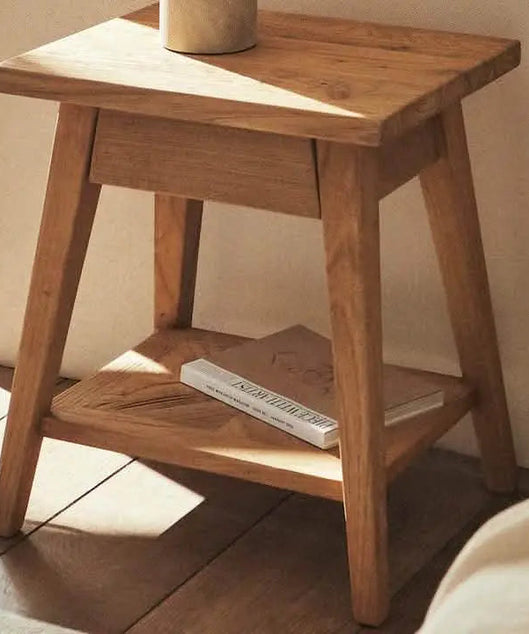 تسوق الأن من هومكس  كومود خشب سويد طبيعي 43*29*60 سم - ROD245 بأفضل سعر وأفضل جودة 