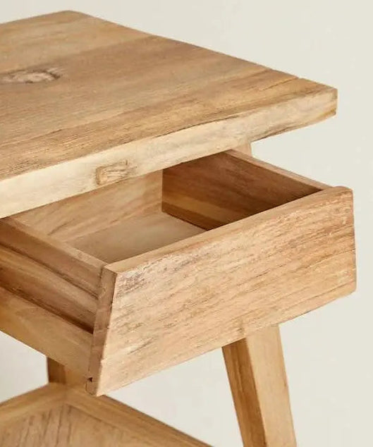 تسوق الأن من هومكس  كومود خشب سويد طبيعي 43*29*60 سم - ROD245 بأفضل سعر وأفضل جودة 