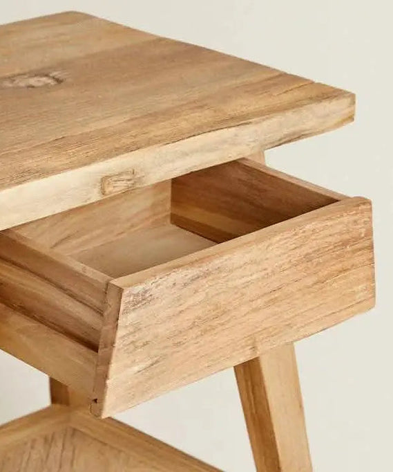 تسوق الأن من هومكس  كومود خشب سويد طبيعي 43*29*60 سم - ROD245 بأفضل سعر وأفضل جودة 