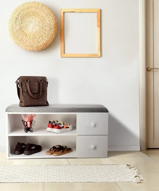 Shoe rack with seat and shelves - ART.W.AW5017