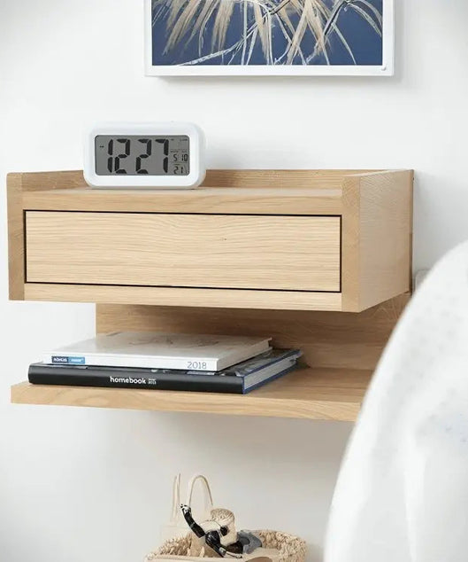 كومود خشب سويد طبيعي 45*32*35 سم - ROD265 - Homix