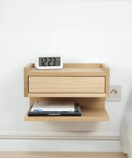 كومود خشب سويد طبيعي 45*32*35 سم - ROD265 - Homix