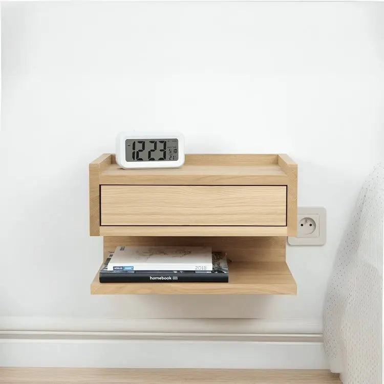 كومود خشب سويد طبيعي 45*32*35 سم - ROD265 - Homix