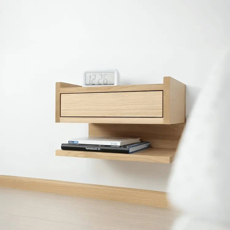 كومود خشب سويد طبيعي 45*32*35 سم - ROD265 - Homix