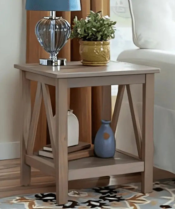 ترابيزة جانبية برف 45*35*55 سم - ROD239 - Homix