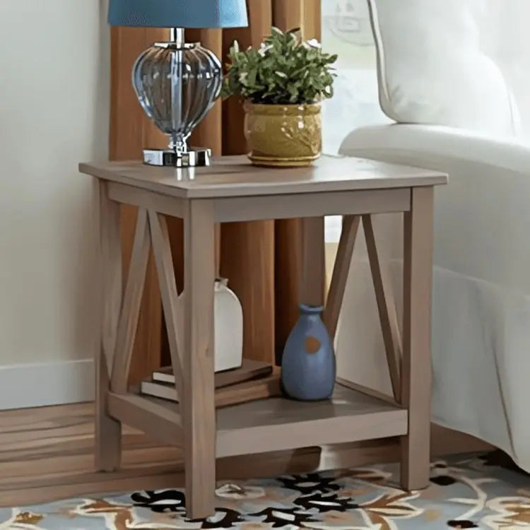 ترابيزة جانبية برف 45*35*55 سم - ROD239 - Homix