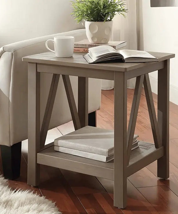 ترابيزة جانبية برف 45*35*55 سم - ROD239 - Homix