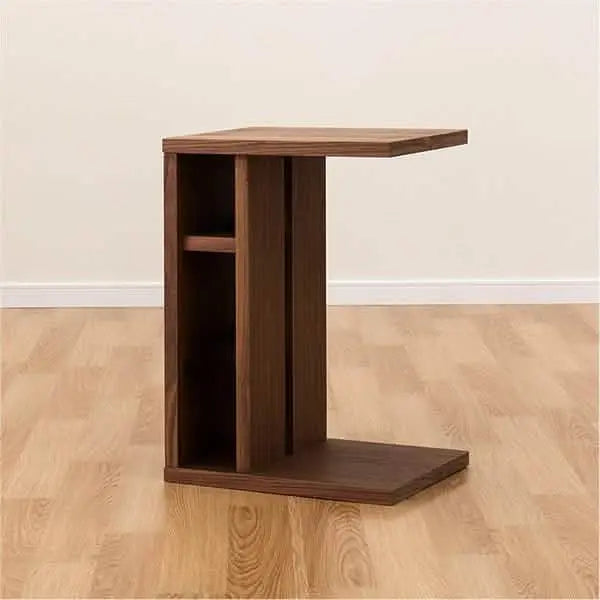 تسوق الأن من هومكس  ترابيزة جانبية بني 45*35*60 سم - ROD230 بأفضل سعر وأفضل جودة 