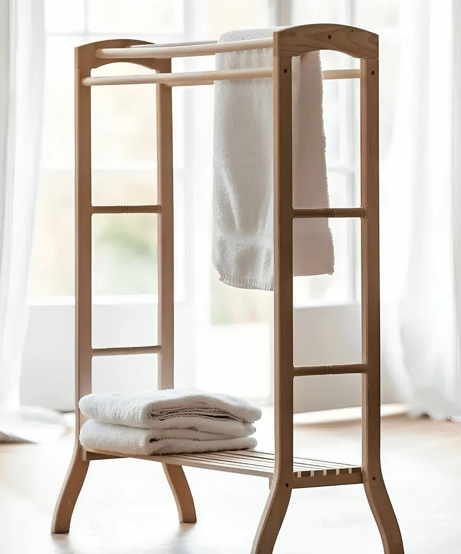 علاقة برف خشب عزيزي 45*80*120 سم - ROD128 - Homix