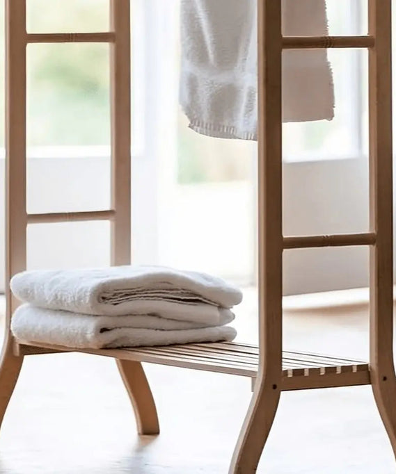 علاقة برف خشب عزيزي 45*80*120 سم - ROD128 - Homix