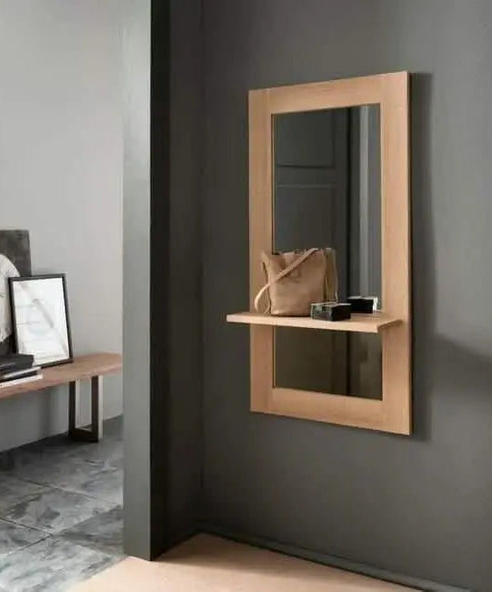 تسوق الأن من هومكس  مرايا حائط برف خشب موسكي 47*12*125 سم - ROD151 بأفضل سعر وأفضل جودة 