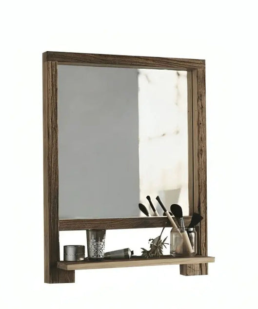 مرايا حمام خشب موسكي 50*11*75 سم - ROD40 - Homix